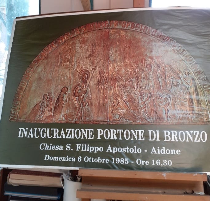 Inaugurazione del portale bronzeo, Chiesa Madre di Aidone